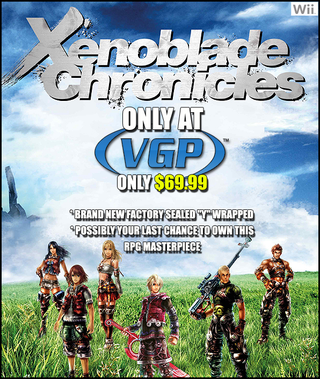 Illustration for article titled New Reprint of Xenoblade Chronicles